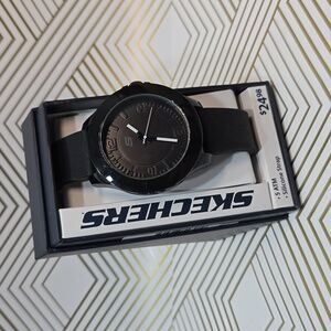 Skechers Mens Black Analog Wristwatche NWT
